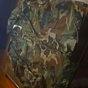 Camouflage Coat W/Liner